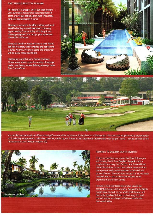 Двух-Комнатная Квартира В Кондоминимуме "Tropikal Garden" Pattaja Kültér fotó