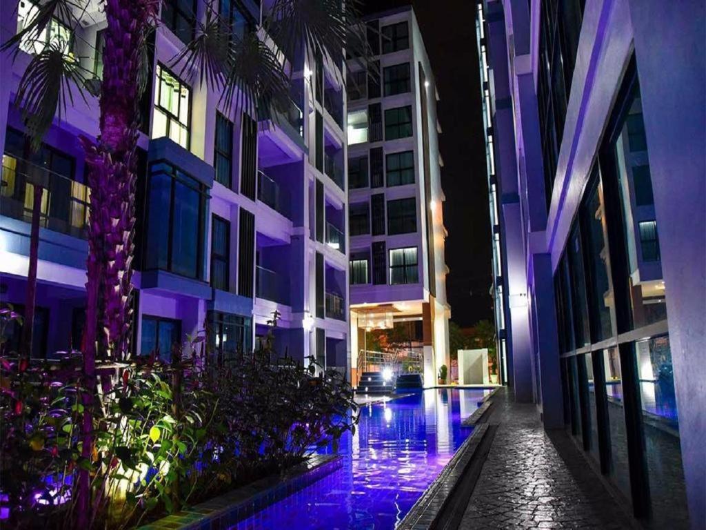 Двух-Комнатная Квартира В Кондоминимуме "Tropikal Garden" Pattaja Kültér fotó